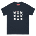 T Shirt unisexe - 9 Cats - NAVY