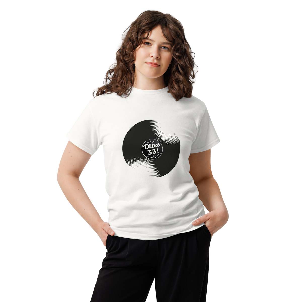 T Shirt unisexe - DITES 33! - WHITE